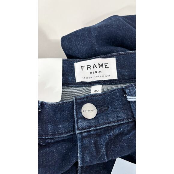Frame L'Homme Mid Rise Slim Fit Denim Jeans Cabrillo Mens Size 30x33 New Stretch - Picture 10 of 12